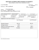 Loan estimate, before, Truth in Lending, page 1