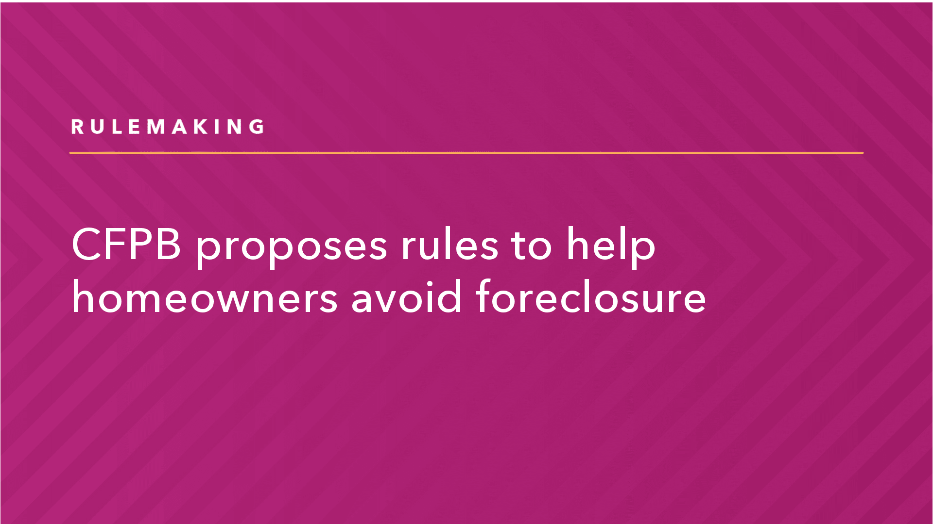 CFPB Proposes Rules to Help Homeowners Avoid Foreclosure | Consumer ...