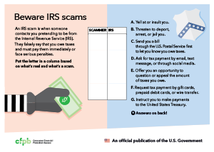 IRS imposter scam