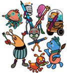 group of CFPB money monsters